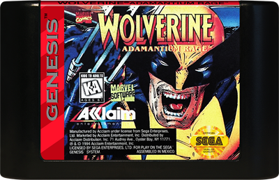 Wolverine: Adamantium Rage - Cart - Front Image