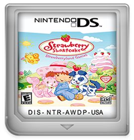 Strawberry Shortcake: Strawberryland Games - Fanart - Cart - Front