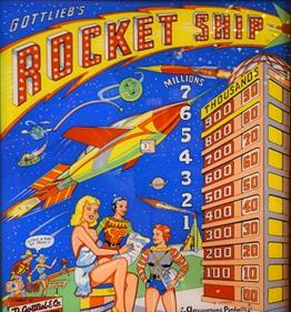 Rocket Ship - Arcade - Marquee Image