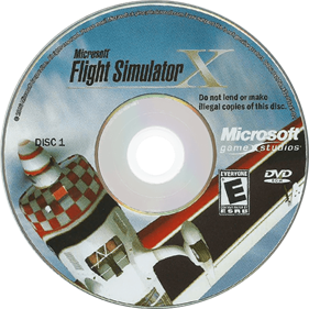 Microsoft Flight Simulator X - Disc Image