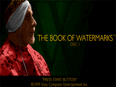 The Book of Watermarks - Screenshot - Game Title Image