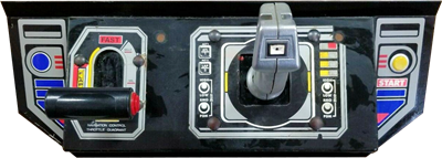 G-LOC: Air Battle - Arcade - Control Panel Image