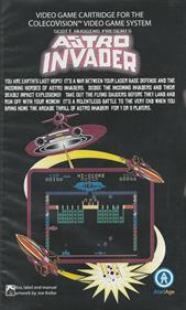 Astro Invader - Box - Back Image