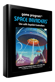 Atari Invaders - Cart - 3D Image