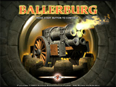 Ballerburg: Castle Chaos - Screenshot - Game Title Image