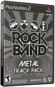 Rock Band: Metal Track Pack - Box - 3D Image