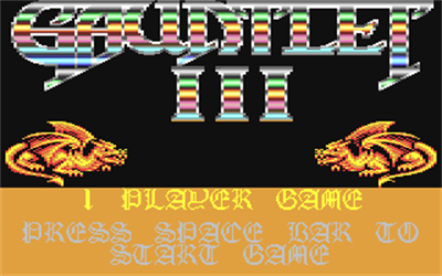 Gauntlet III: The Final Quest - Screenshot - Game Title