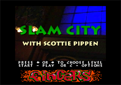 Slam City with Scottie Pippen - Screenshot - Game Title Image