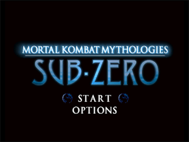 Mortal Kombat Mythologies: Sub-Zero - Screenshot - Game Title Image