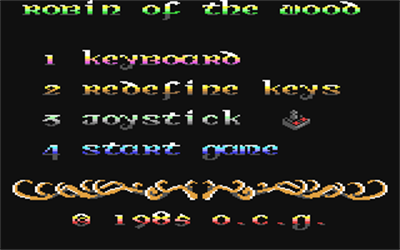 Robin of the Wood - Screenshot - Game Select