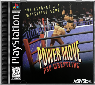 Power Move Pro Wrestling - Box - Front - Reconstructed Image