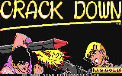 Crack Down - Screenshot - Game Title