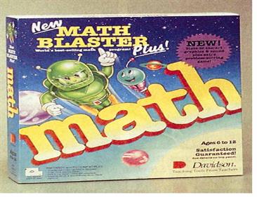 Math Blaster Plus! - Box - 3D