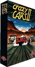 Crazy Cars II - Box - 3D Image