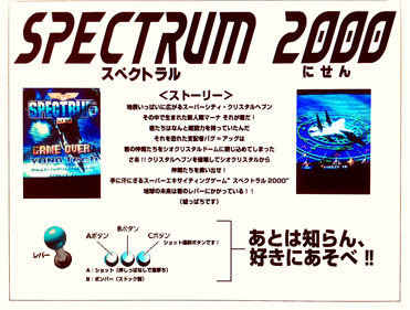 Spectrum 2000 - Advertisement Flyer - Front Image