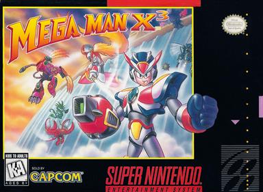 Mega Man X3 - Box - Front Image