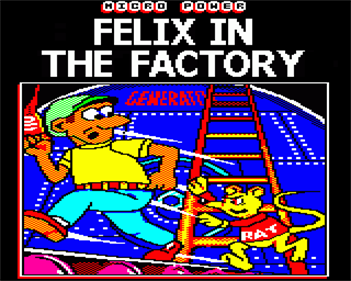 Felix in the Factory - Screenshot - Game Title Image