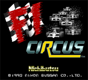 F1 Circus - Screenshot - Game Title Image