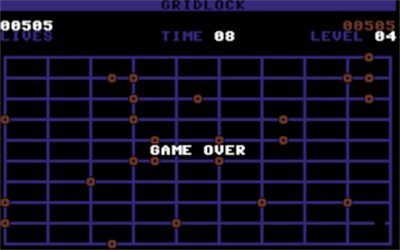 Gridlock - Screenshot - Game Over Image