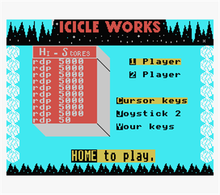 Icicle Works - Screenshot - Game Select Image