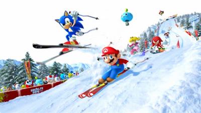 Mario & Sonic at the Sochi 2014 Olympic Winter Games - Fanart - Background Image