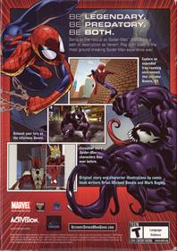 Ultimate Spider-Man - Box - Back Image