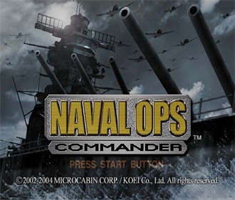 Naval Ops: Commander - Screenshot - Game Title Image