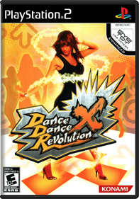 Dance Dance Revolution X - Box - Front - Reconstructed Image
