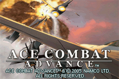 Ace Combat Advance - Screenshot - Game Title Image