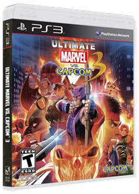 Ultimate Marvel Vs. Capcom 3 - Box - 3D Image