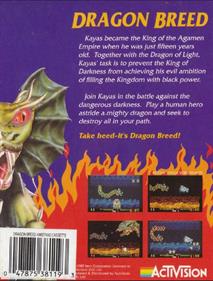 Dragon Breed - Box - Back Image