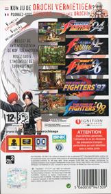 The King of Fighters Collection: The Orochi Saga - Box - Back Image