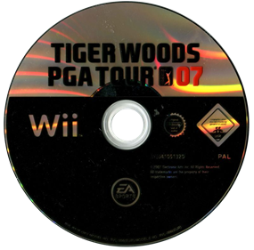 Tiger Woods PGA Tour 07 - Disc Image
