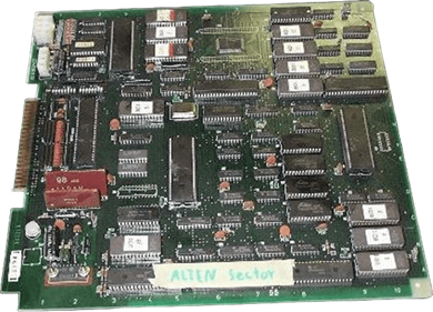 Alien Sector - Arcade - Circuit Board Image