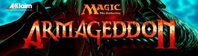 Magic the Gathering: Armageddon - Arcade - Marquee Image