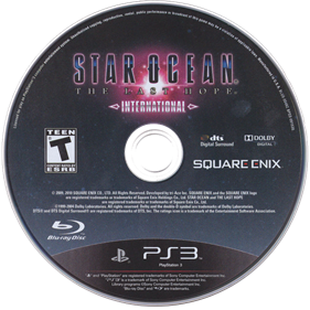 Star Ocean: The Last Hope International - Disc Image