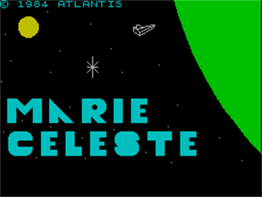 Marie Celeste - Screenshot - Game Title Image