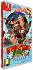 Donkey Kong Country: Tropical Freeze - Box - 3D Image