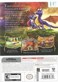 The Legend of Spyro: Dawn of the Dragon - Box - Back Image