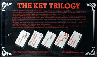 The Ket Trilogy - Box - Back Image
