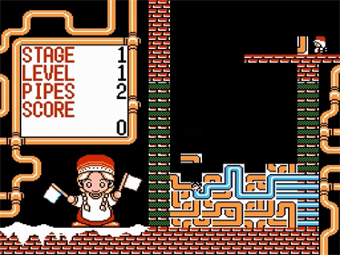 Gorby no Pipeline Daisakusen - Screenshot - Game Title Image