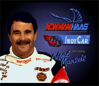 Newman Haas IndyCar featuring Nigel Mansell - Screenshot - Game Title Image