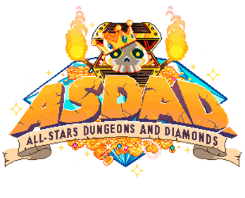 ASDAD: All-Stars Dungeons and Diamonds - Clear Logo Image
