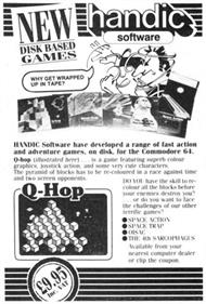 Q-hop - Advertisement Flyer - Front Image