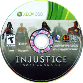 Injustice: Gods Among Us - Disc Image