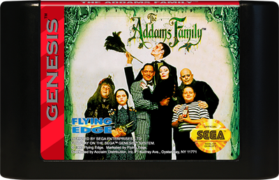 The Addams Family - Cart - Front