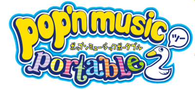 Pop'n Music Portable 2 - Clear Logo Image