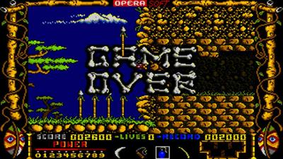 Livingstone II - Screenshot - Game Over Image