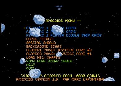 Amigoids - Screenshot - Game Title Image