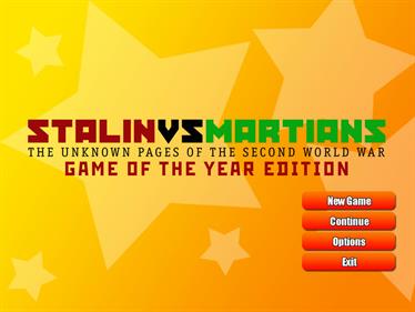 Stalin vs. Martians - Screenshot - Game Title Image